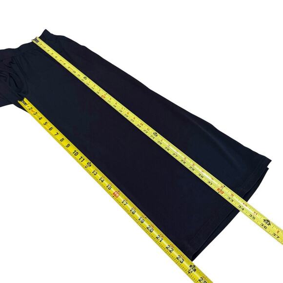 Brigitte Brianna Pants Women's Black Wide Leg Large Sexy Modest Pockets Stretch - Picture 8 of 10